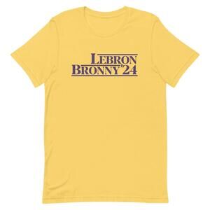 Lebron James  Bronny James T-Shirt La Basketball Father  Son Presidential Tee